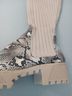 Lemonade Snake Print Brown Multi Color Boots Size 10 - photo 12