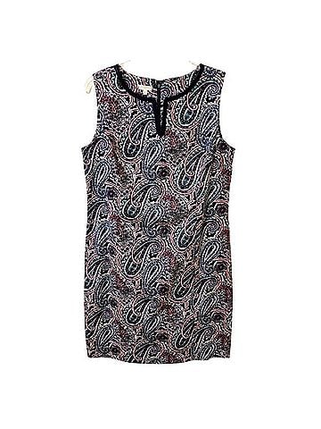 Talbots Sleeveless Paisley Dress Casual Dress (view 1)