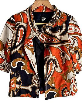 J.Crew Coppelle Paisley "San Telmo" Swing Jacket Blazer (view 1)