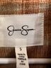 Jessica Simpson Plaid Brown Orange White Jacket Size S - photo 5