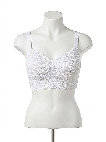Cosabella Never Say Never Curvy Sweetie Bralette in White (view 1)