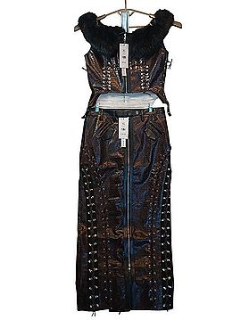 Akira Off Shoulder Corset Top Set with Slim Fit Maxi Casual Skirt (view 1)