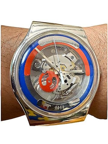Swatch 25th Anniversary Limited Edition Watch (view 2)