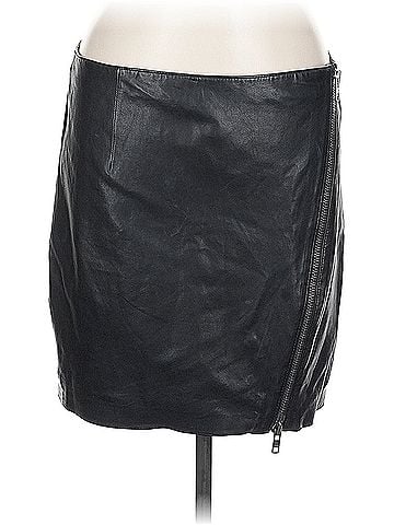 Haute Hippie Haute Hippie Faux Leather Skirt (view 1)