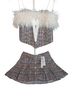 Akira Tweed Multi Casual Skirt - photo 1