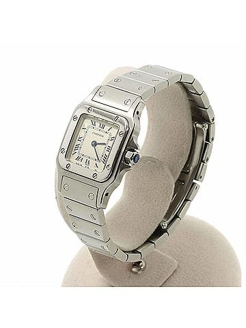 Cartier Cartier Santos Galbee SM W20017D6 Women's Watch, Ivory, Quartz Watch (view 2)