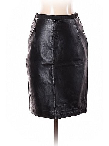 Zara Zara Leather Skirt (view 1)