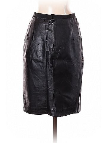 Zara Zara Leather Skirt (view 2)