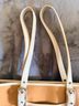 Coach Tan White Ivory Leather Shoulder Bag One size - photo 8
