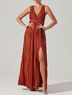 Astr Tesni Pleated Maxi Dress Casual Dress - photo 4