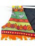 Basic Editions 100% Cotton 100% Acetate Print Orange Black Vest Size M - photo 5