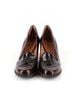 Clarks 100% Leather Brown Burgundy Clarks Heels Size 10 - photo 3