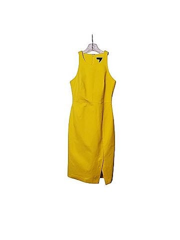 Banana Republic Bi-Stretch Racer-Neck Cocktail Dress (view 1)