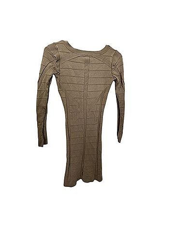 Bebe Kardashian V-Neck Dress Casual Dress (view 2)