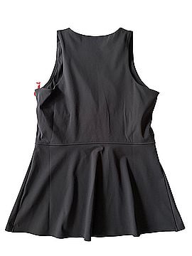 SPANX 2 in 1 Peplum Mock Neck Sleeveless Top (view 2)