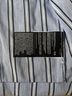 C&A Stripes Blue White Sleeveless Blouse Size 8 - photo 4
