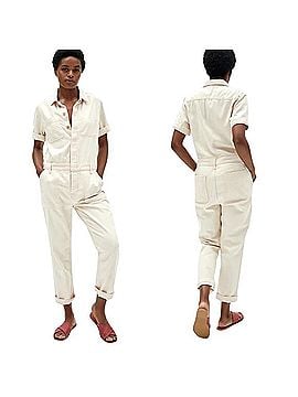 Everlane The Supersoft Jean Coverall Jumpsuit (view 2)