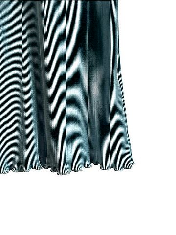 Princess Polly Sky Blue Ribbed Maxi Skirt Casual Skirt (view 2)