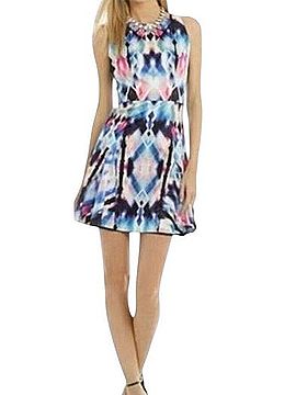 Milly Slim Flounce Dress Cocktail Dress (view 1)