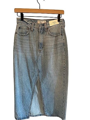 Abercrombie & Fitch Denim Skirt (view 2)
