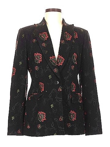 Oscar by Oscar De La Renta Oscar By Oscar De La Renta Wool Blazer (view 1)