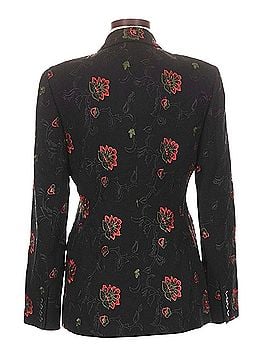 Oscar by Oscar De La Renta Oscar By Oscar De La Renta Wool Blazer (view 2)