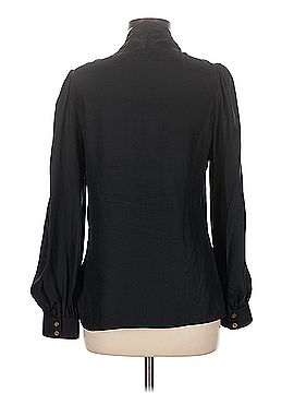 BODHI Bodhi Long Sleeve Silk Top (view 2)