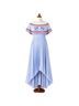 ASOS 100% Polyester Floral Blue Casual Dress Size 4 - photo 1