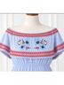 ASOS 100% Polyester Floral Blue Casual Dress Size 4 - photo 4
