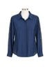 Worth New York 100% Silk 55% Rayon 45% Nylon Blue Blouse Size L - photo 1