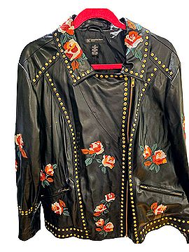 Inc. INC Leather Jacket (view 1)