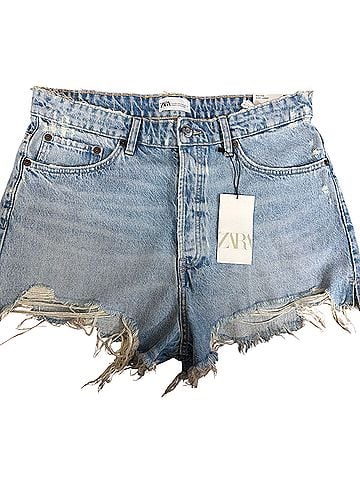 Zara Denim Shorts (view 1)