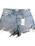 Zara Blue Denim Shorts Size 14 - photo 1