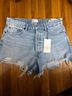 Zara Blue Denim Shorts Size 14 - photo 7