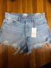 Zara Blue Denim Shorts Size 14 - photo 8