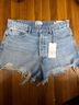 Zara Blue Denim Shorts Size 14 - photo 9