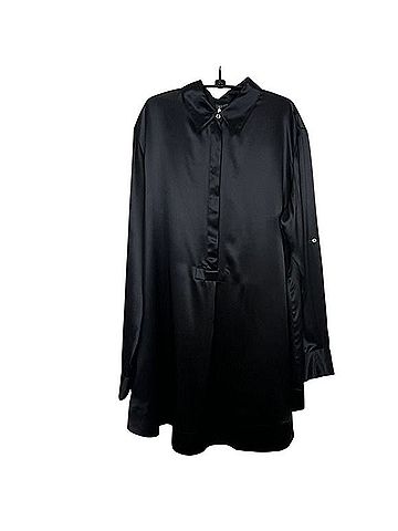 Lafayette 148 New York Silk Shirt Dress Cocktail Dress (view 2)