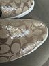 Coach Print Brown Sneakers Size 11 - photo 5
