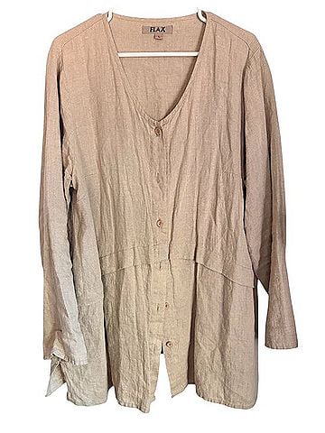 Flax Long Sleeve T-Shirt (view 1)