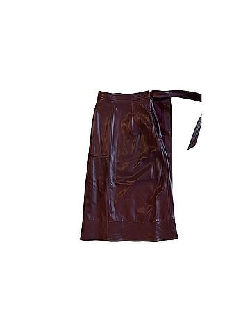 Jonathan Simkhai Faux Leather Skirt (view 2)