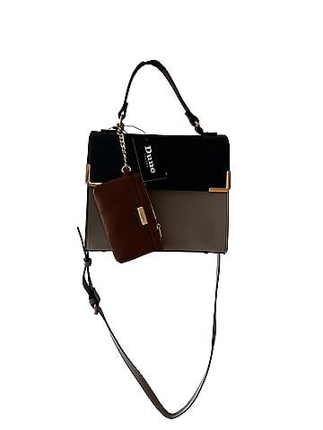 DUNE Leather Satchel (view 1)