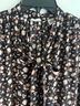 Levi's Floral Black Pink Casual Dress Size S - photo 4