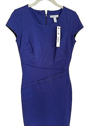 Dylan Gray Classic Cap-Sleeve Sheath Dress Casual Dress (view 1)