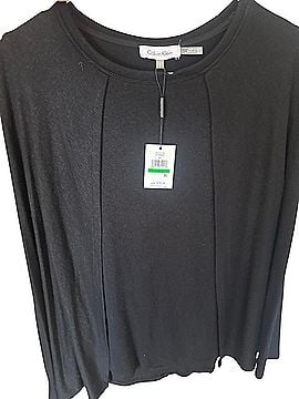 Calvin Klein Long Sleeve Blouse (view 1)