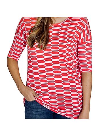 Agnes & Dora Short Sleeve Blouse (view 1)