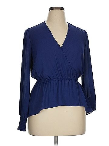 BCBGMAXAZRIA Bcbgmaxazria Long Sleeve Blouse (view 1)