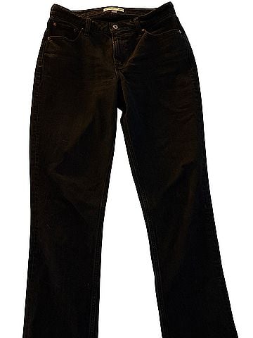 Abercrombie & Fitch Mid Rise Straight Jeans (view 1)