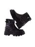 Free People 100% Leather Black Boots Size EU 38 - photo 1