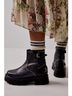 Free People 100% Leather Black Boots Size EU 38 - photo 3