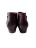 Dansko 100% Leather Solid Burgundy Ankle Boots Size EU 38 - photo 2